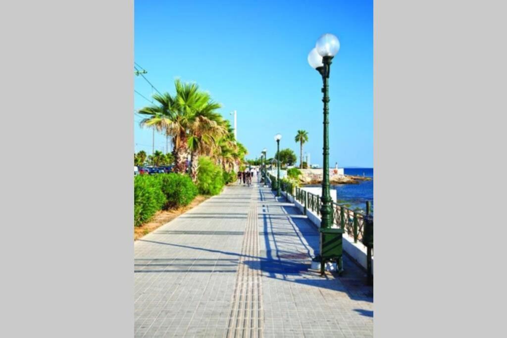 Ecostay-Serenity,Business Class Apartment By The Sea In Alimos Kalamaki Атина Екстериор снимка