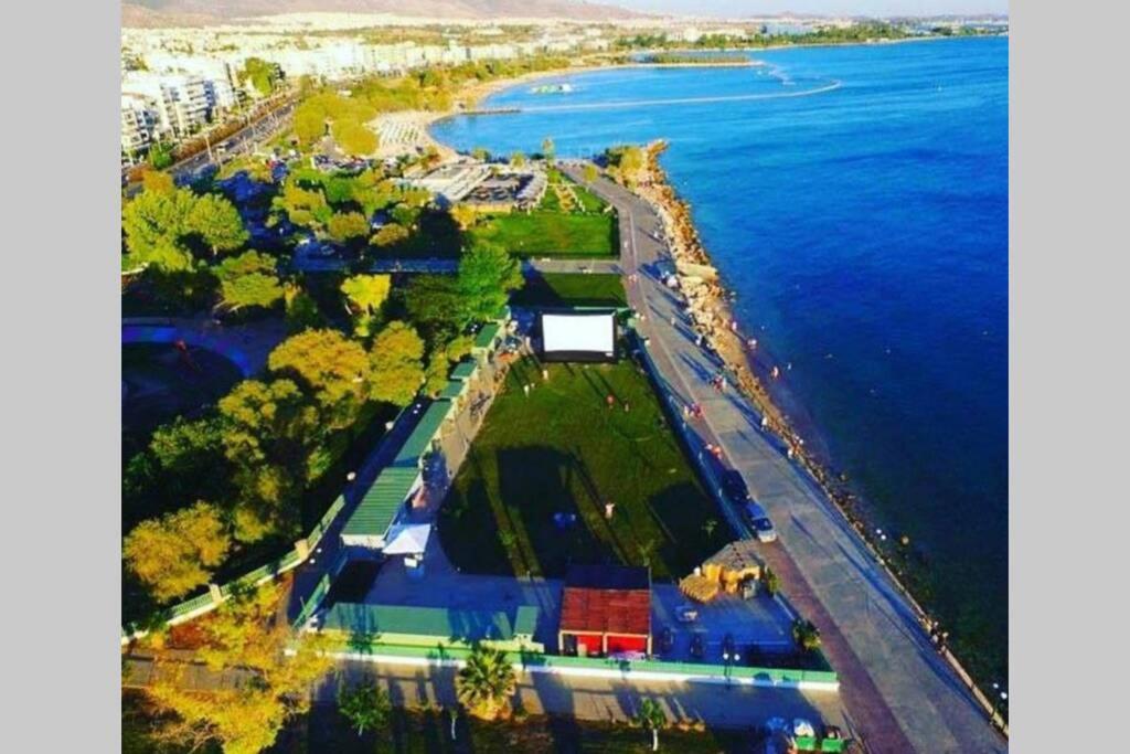 Ecostay-Serenity,Business Class Apartment By The Sea In Alimos Kalamaki Атина Екстериор снимка
